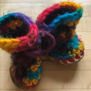 Padraig baby booties